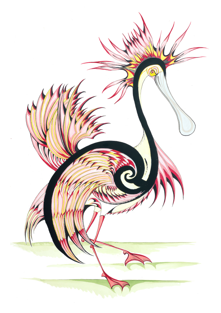 Alex Beard, The Spoonbill, 2024
