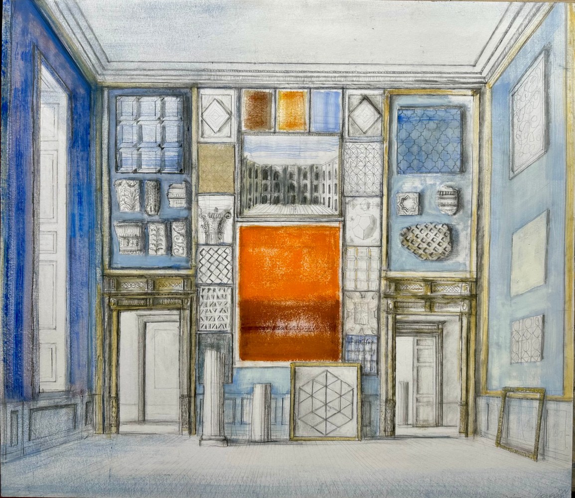 Pierre Bergian 3 Columns (Mathematical Collection), 2025
