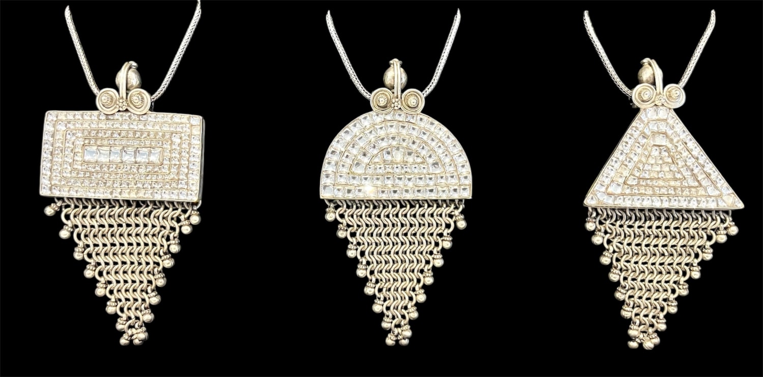 Tavia Atelier, Yemeni Necklace, Sterling silver