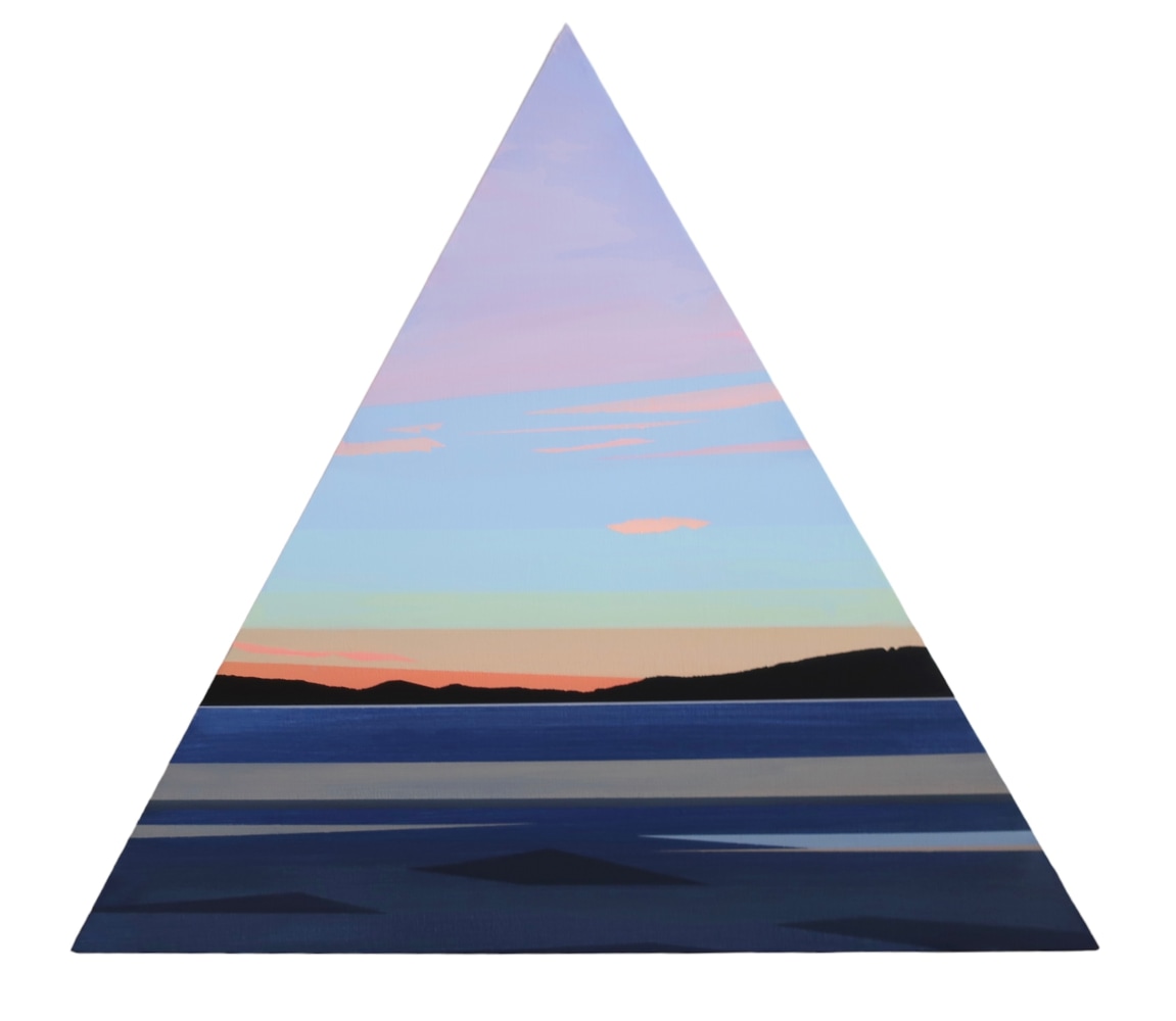 Greta Van Campen, Sunset Near Rockport Harbor, 2022