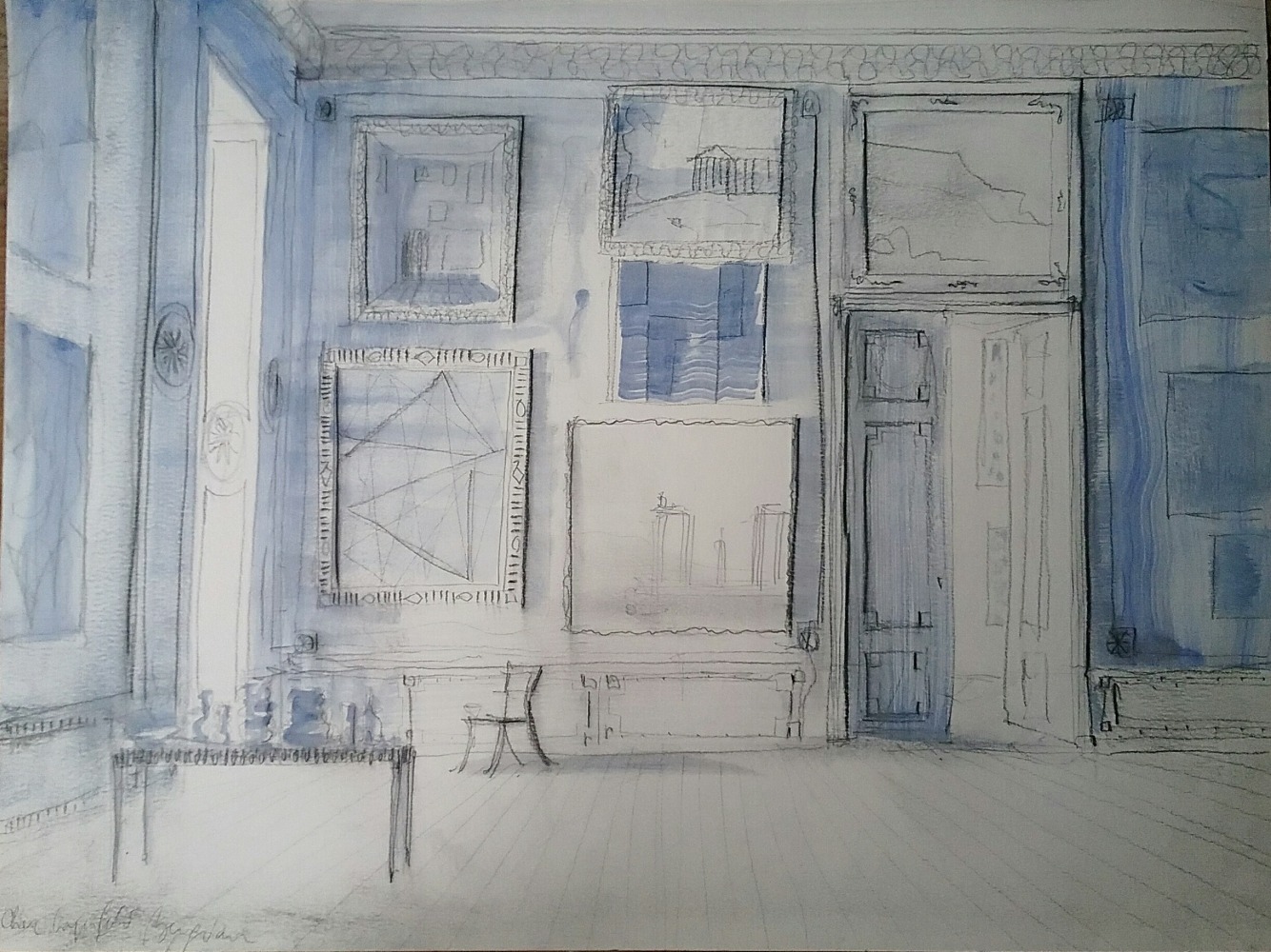 Pierre Bergian, Chez Lagerfeld, Paris, 2018