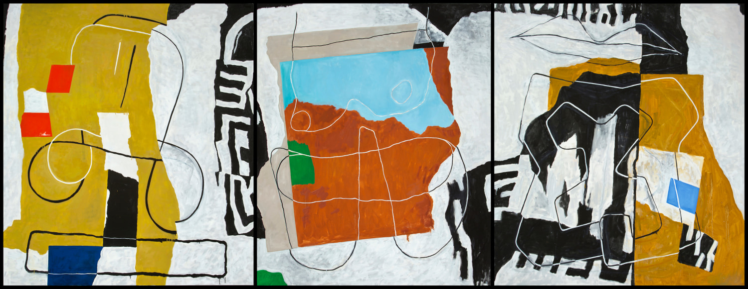Robert Chiarito, Sicilian Trilogy (triptych), 2018