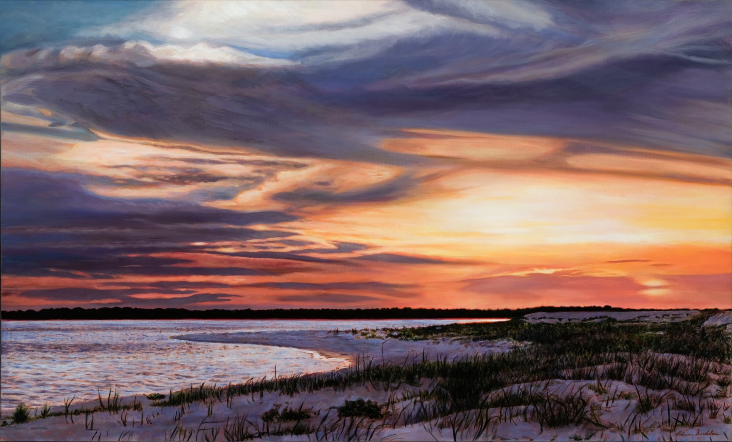 Adrian Deckbar, Shoreline Sunset,&nbsp;2009