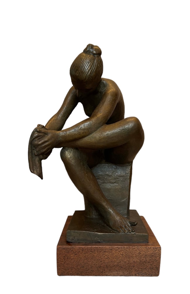 Enrique Alférez Seated Bather Washing Foot, 20th Century