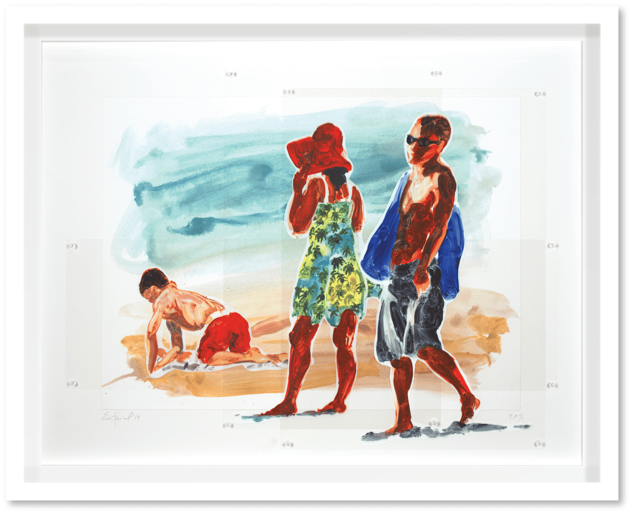 Eric Fischl, Man, Woman, Boy, 2018