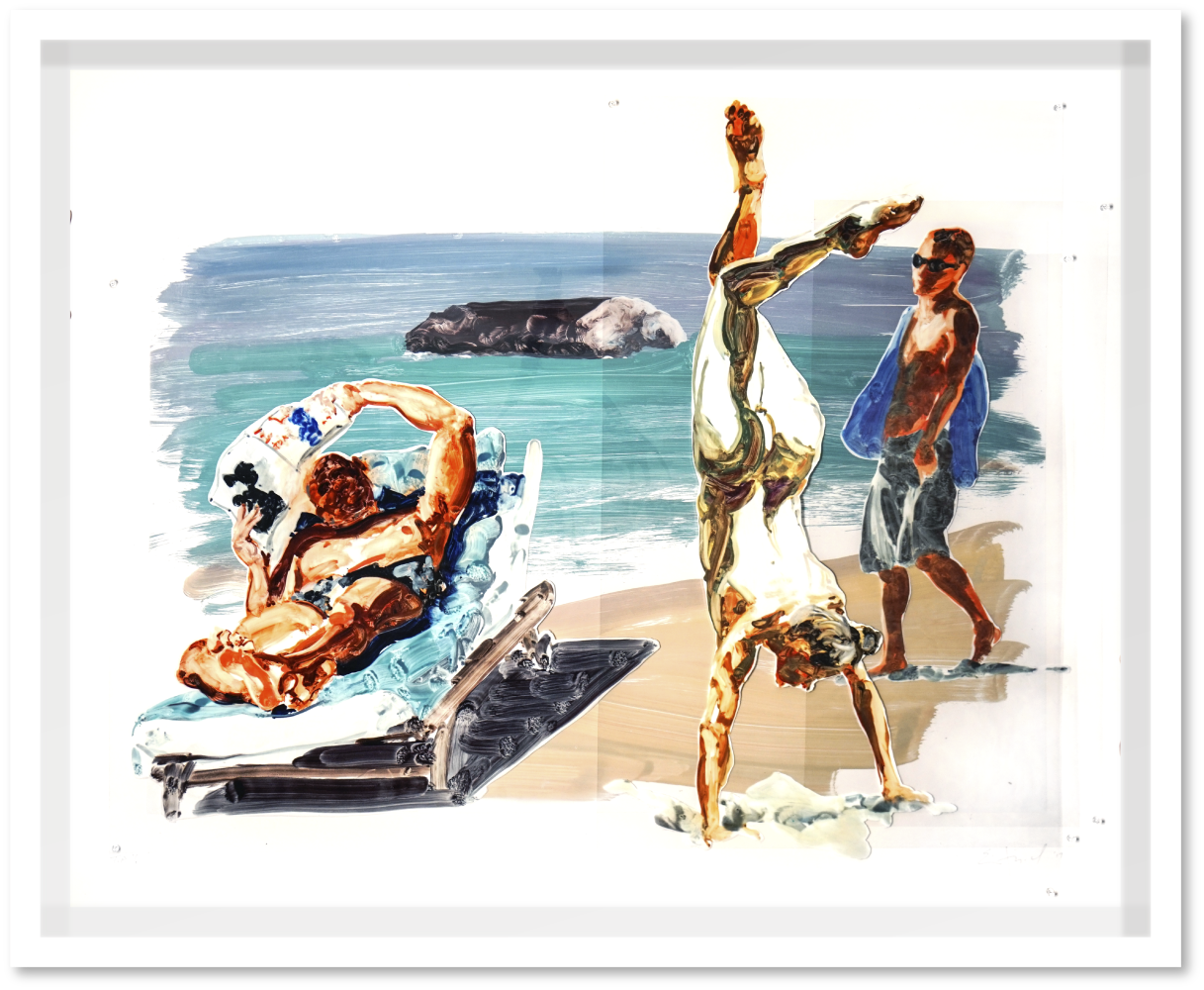 Eric Fischl, Handstand, 2017