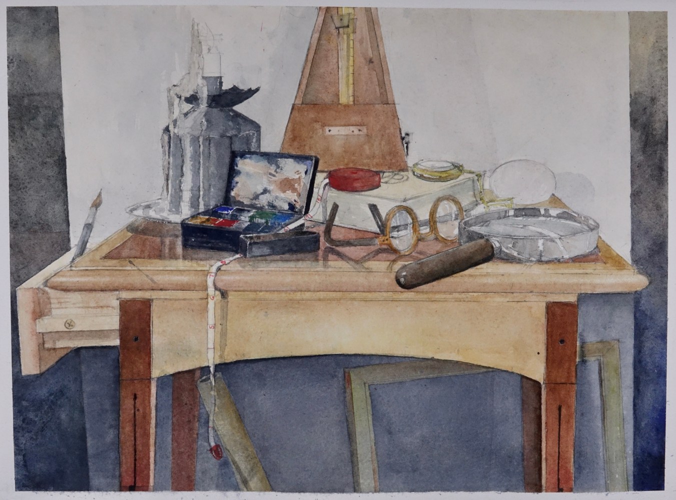 Errol Barron, Still Life with Metronome, 2020