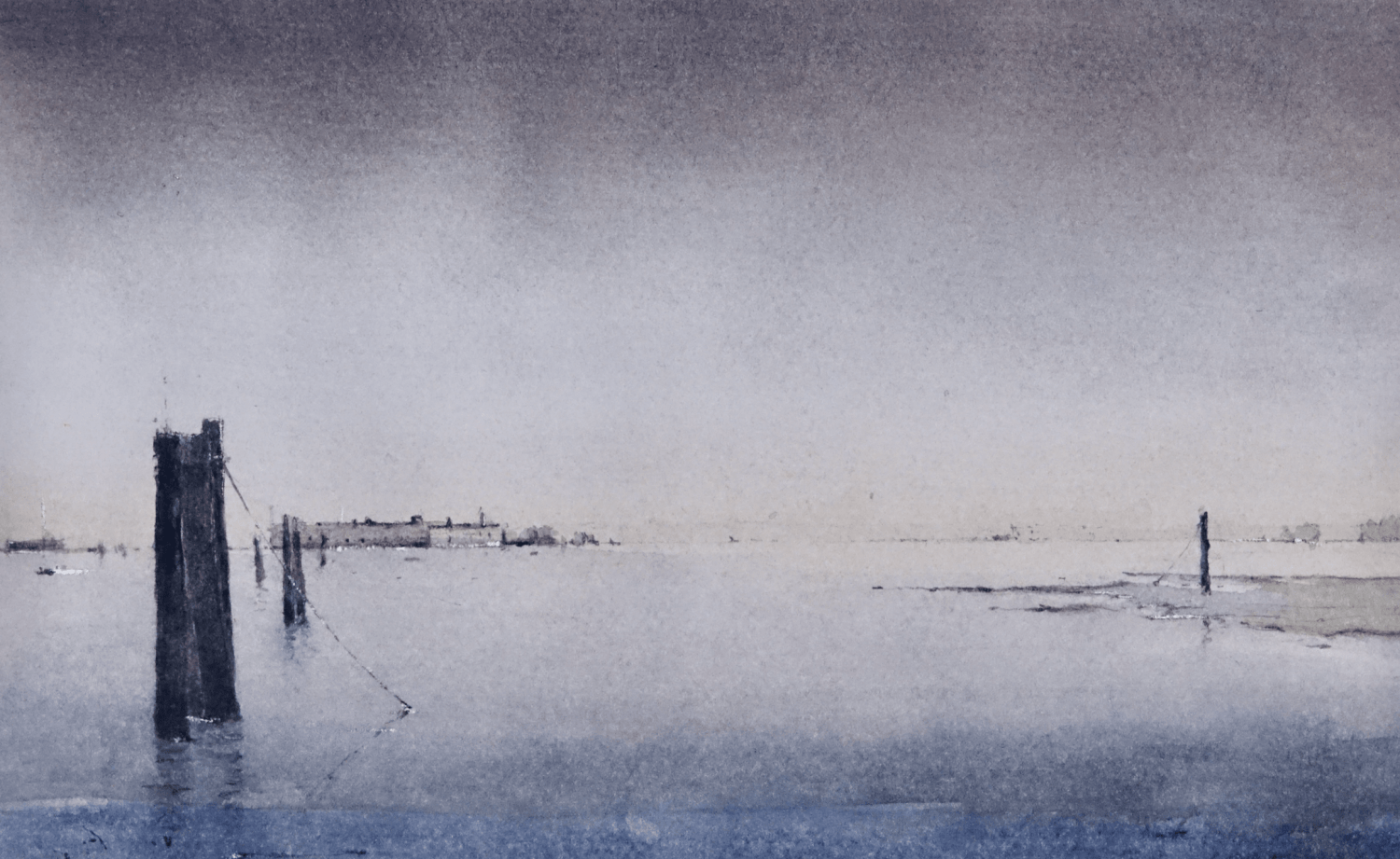 Errol Barron, Tidal Flat, 2020