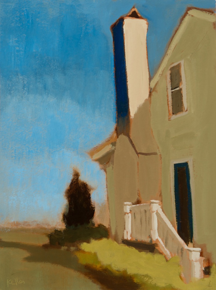 Kathryn Keller Embracing Blue, 2016