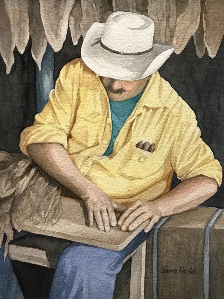 Anne Kinder, Cigar Man,&nbsp;2017