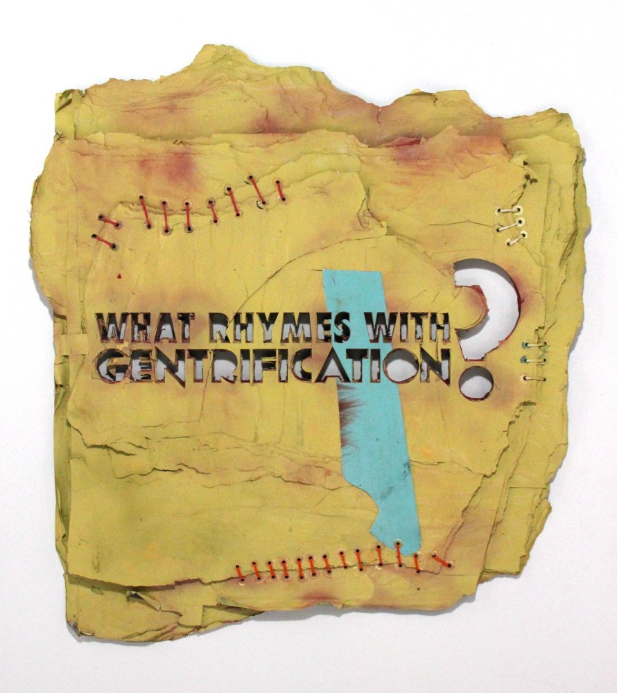 What Rhymes with Gentrification, 2016