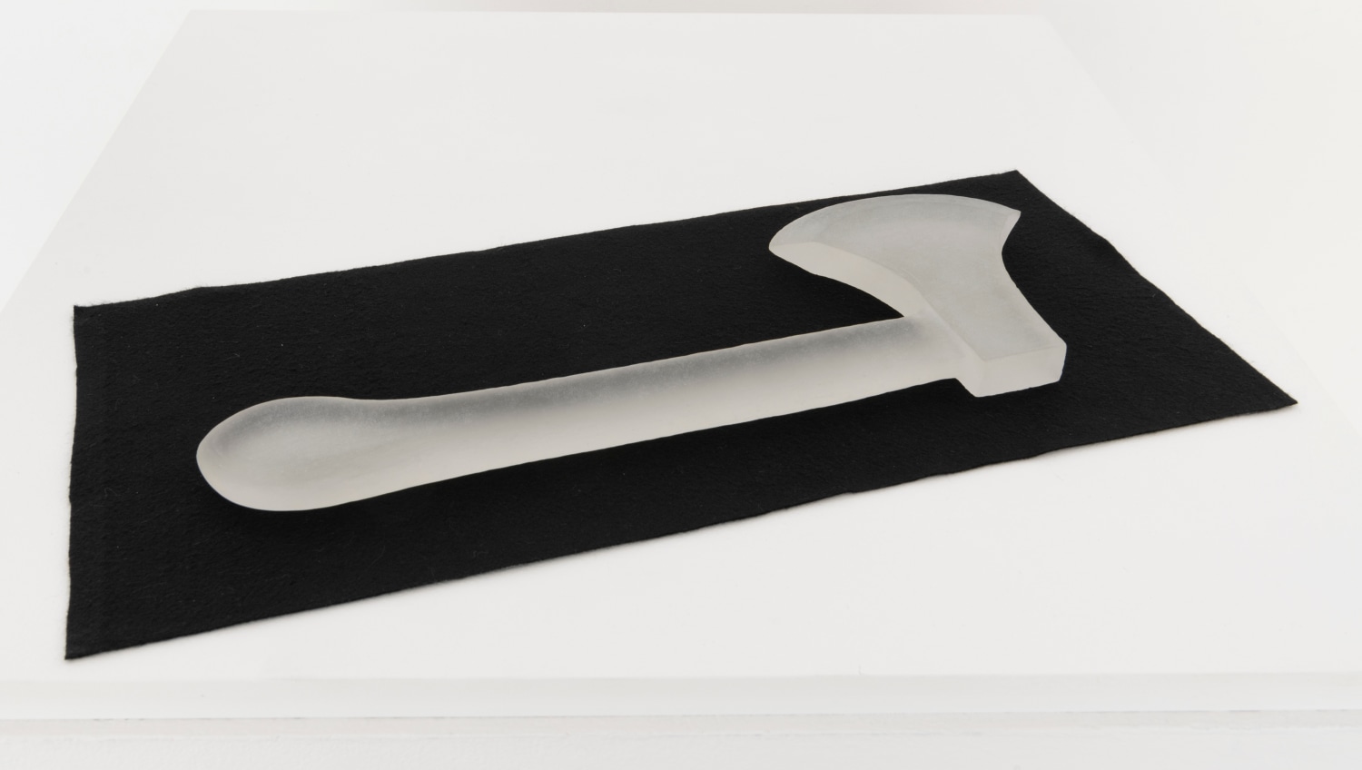 UNTITLED (GLASS HATCHET)