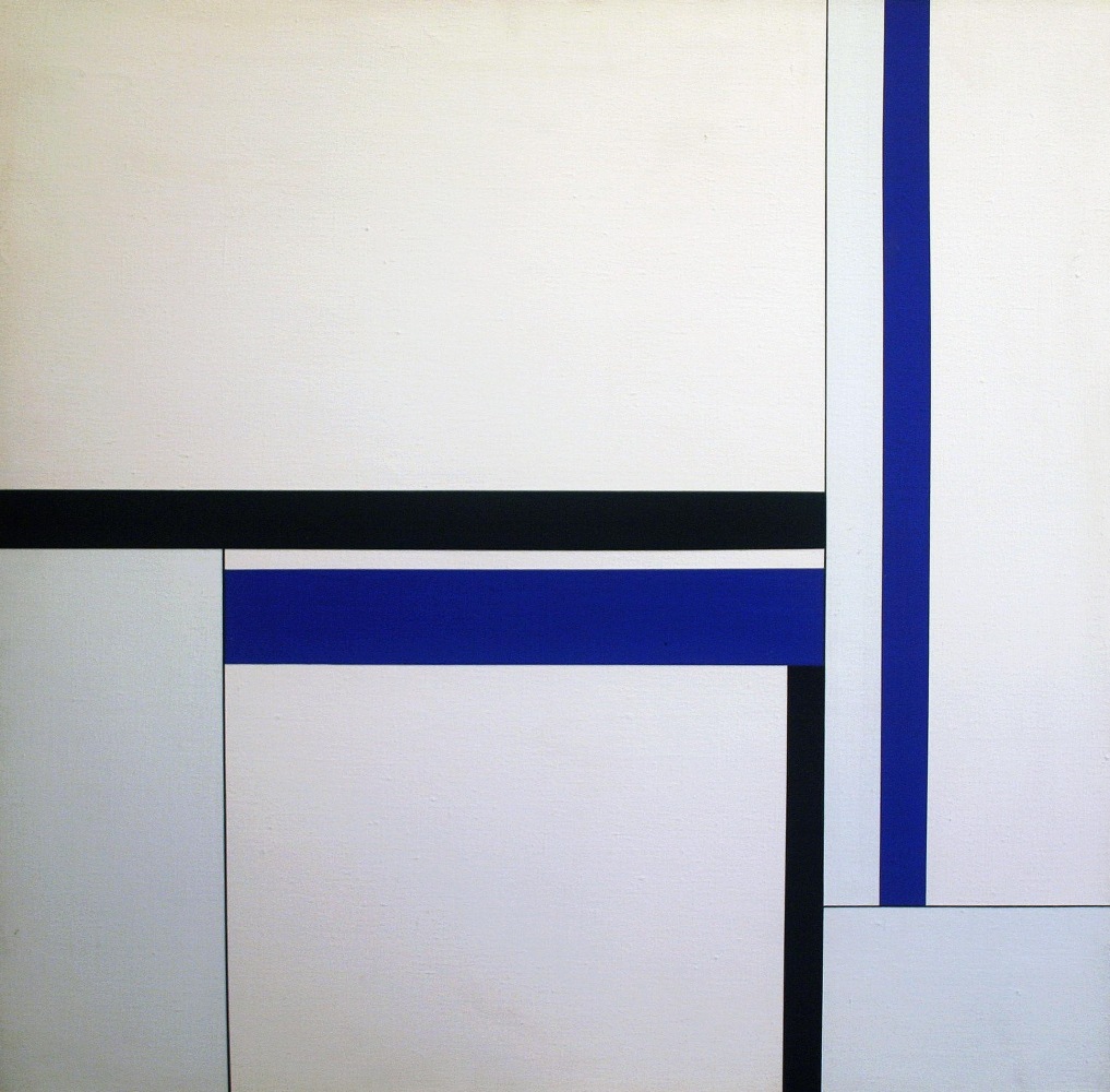 Ilya Bolotowsky - Abstraction with A Square B