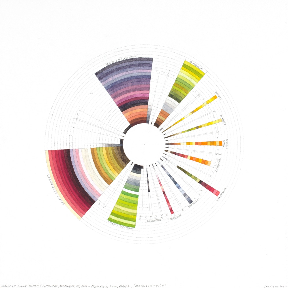 Richard Garrison, Circular Color Scheme: &ldquo;Delicious Fruit&rdquo;, Walmart December 21- February 1, 2022, Page 2