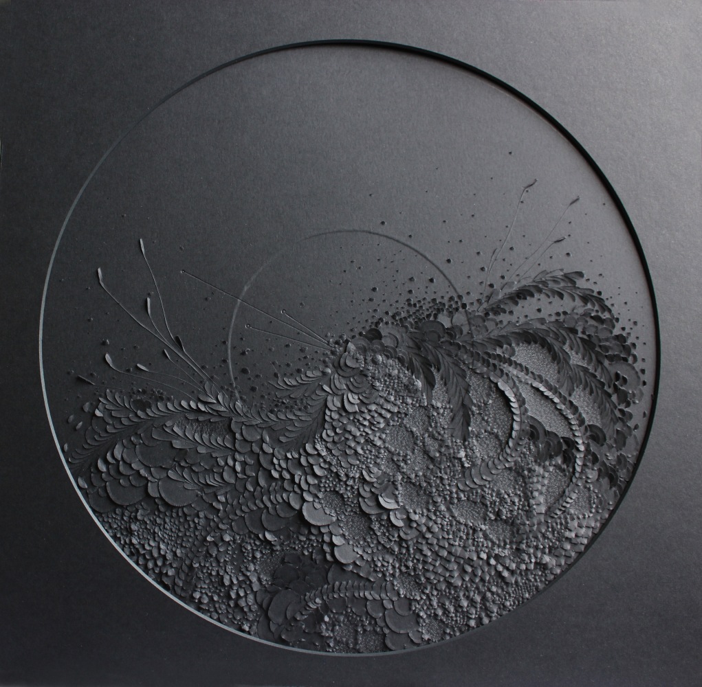 Anne-Charlotte Saliba, Black Landscape 14