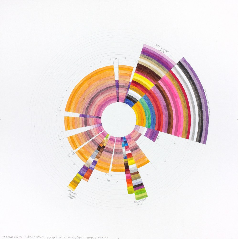 Richard Garrison, Circular Color Scheme: “Monster Treats”, Target October 15-21, 2023, Page 1
