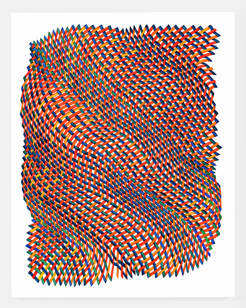 Dana Piazza, Woven Lines 38