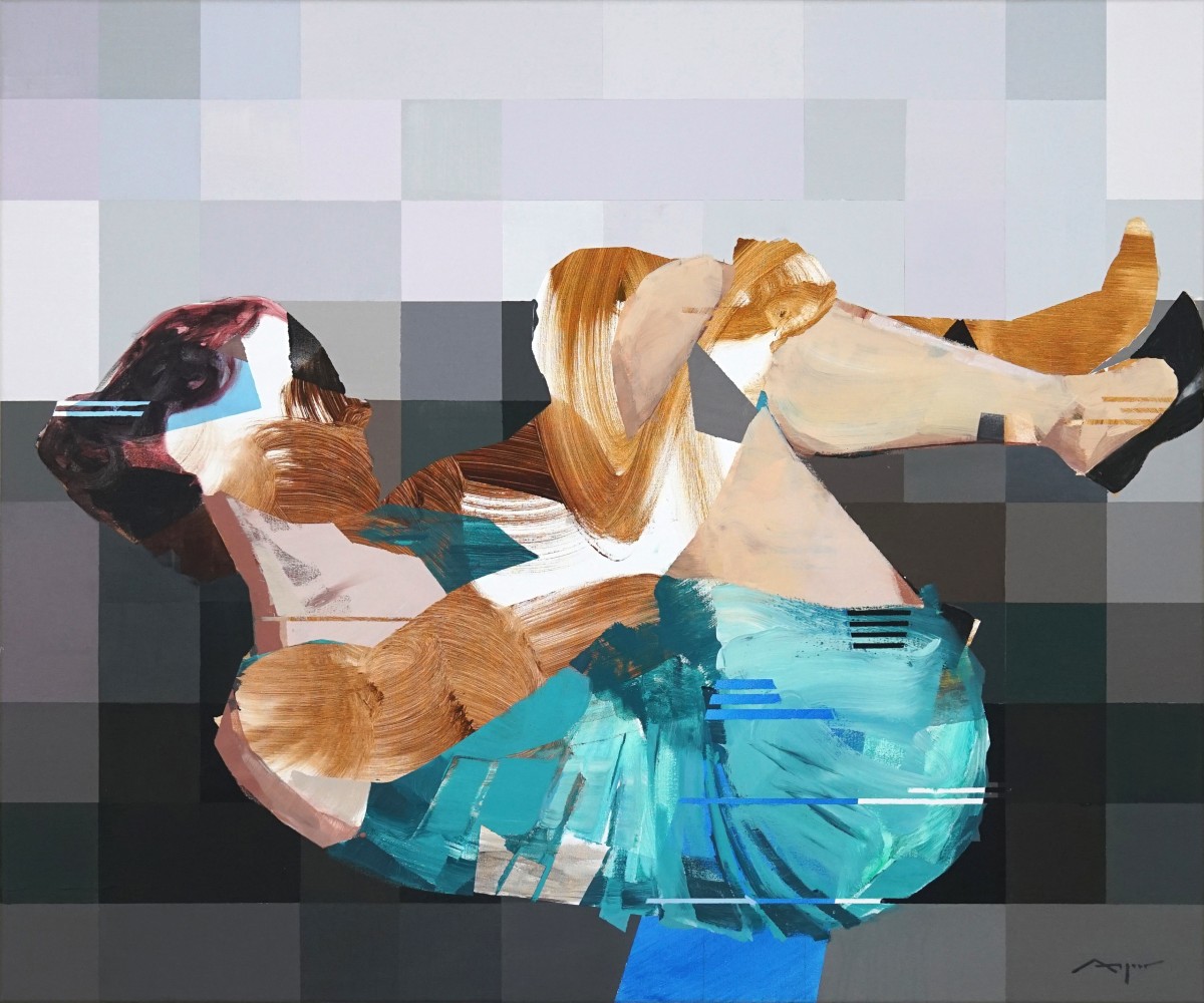 Michael Azgour, &ldquo;Photographic Memory- Bea Reclining&rdquo;