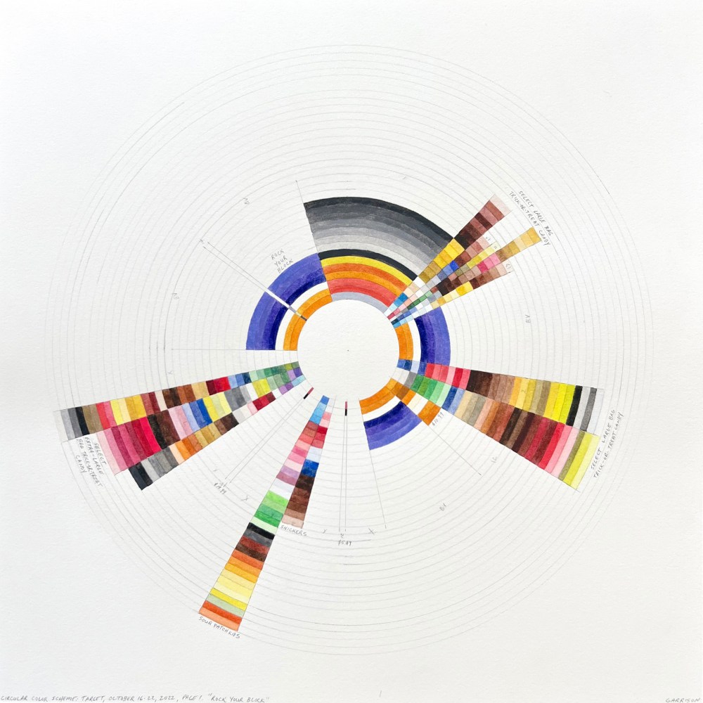 Richard Garrison, Circular Color Scheme: &ldquo;Rock Your Block&rdquo;, Target October 16- 22, 2022, Page 1