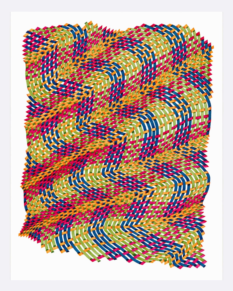 Dana Piazza, Woven Lines 28