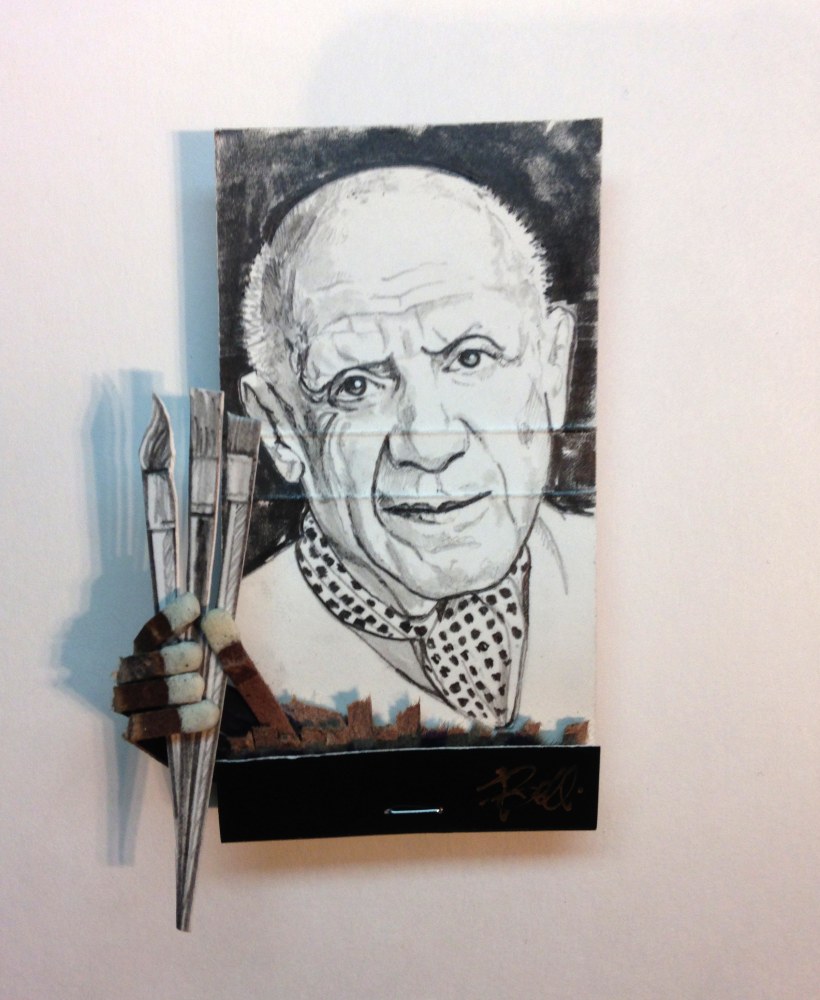Picasso, Graphite on matchbox