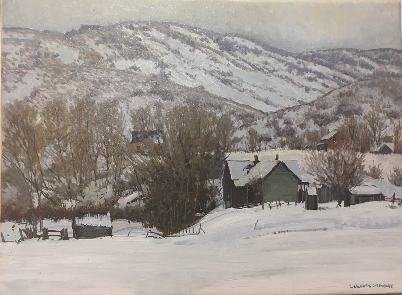 LeConte Stewart, utah landscapes