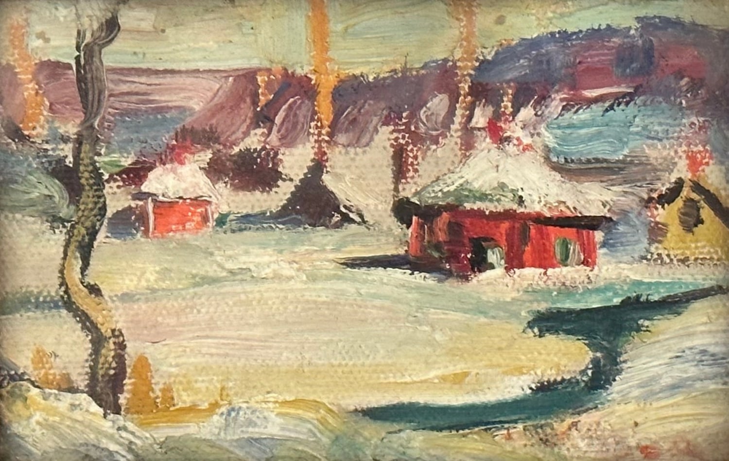 Henri Moser, utah artist, utah landscape painting