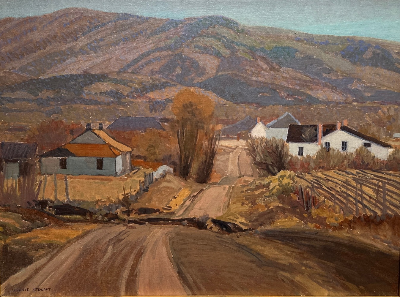 LeConte Stewart, utah landscape artist