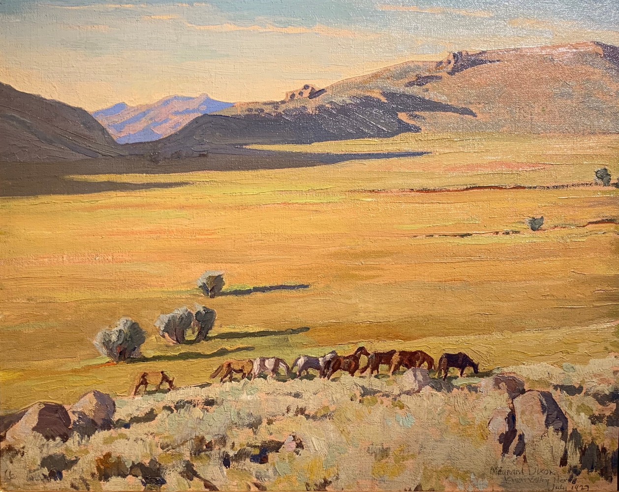 Dixon, western art, historical art, maynard dixon