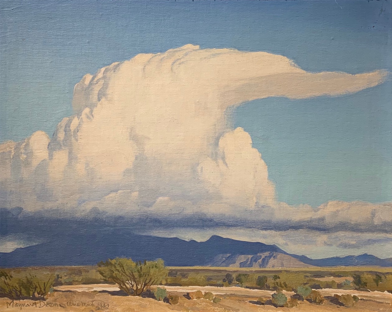 Maynard Dixon, oil painting, landscape, western art, fine art,