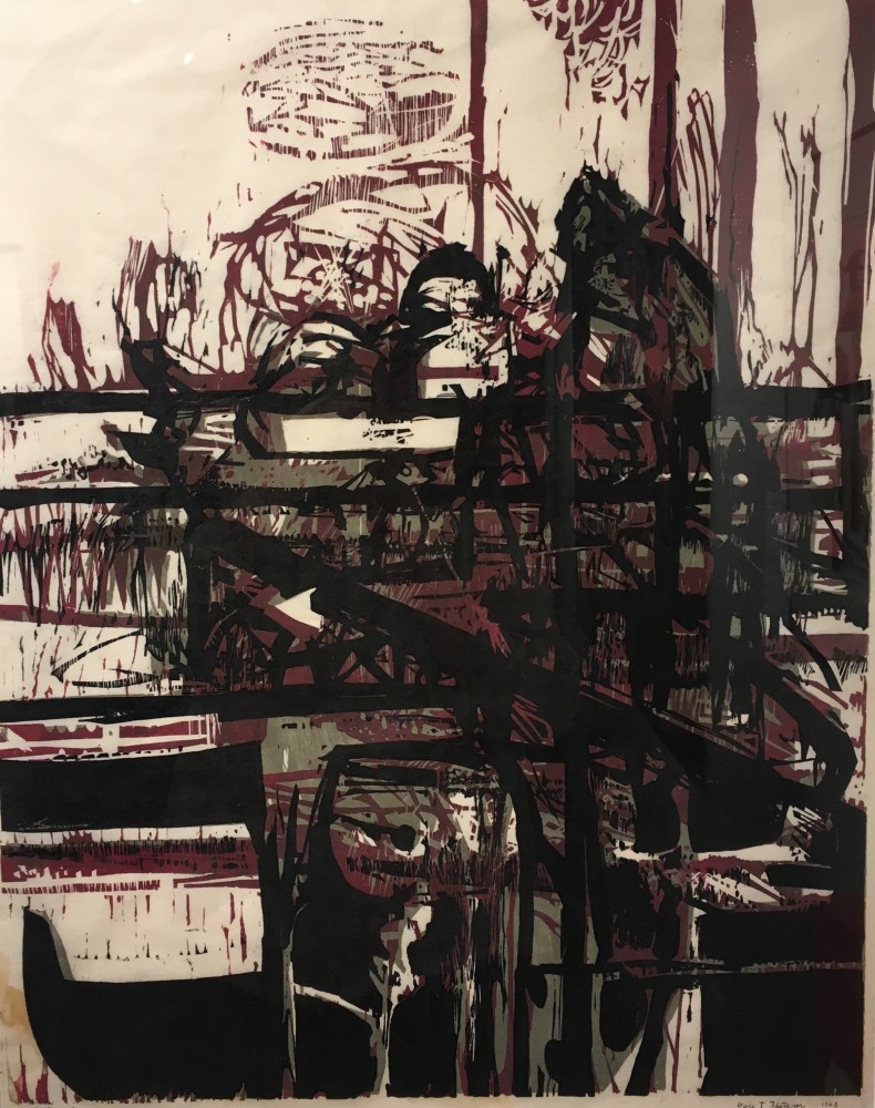 Fletcher, abstract expressionist