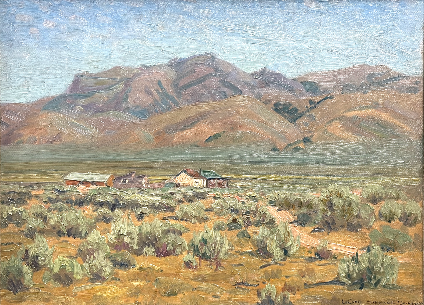 LeConte Stewart, utah artist, utah landscape