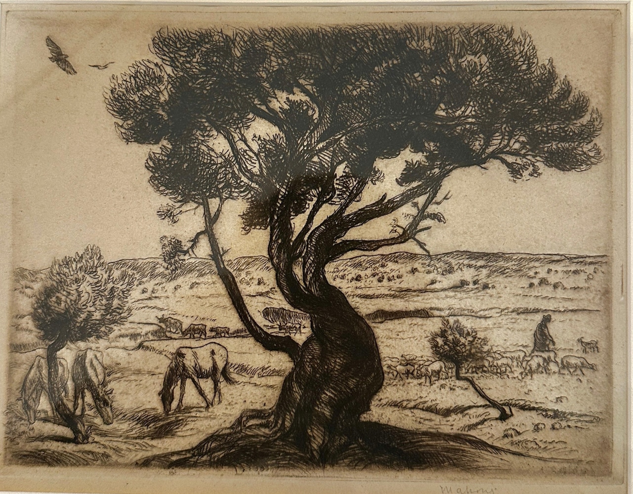 Mahonri Young, Utah artist, landscape