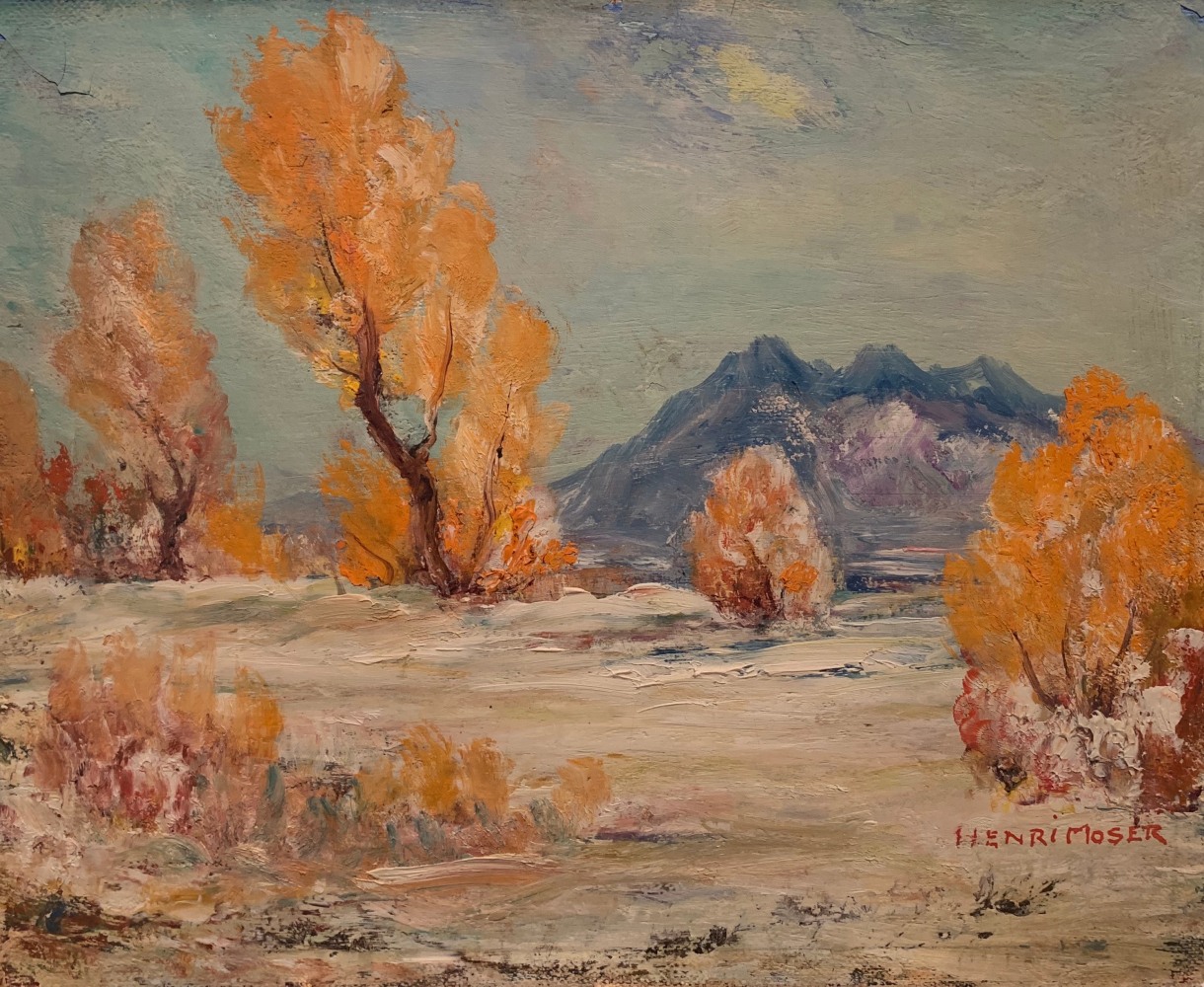 Henri Moser, utah artist, utah art, landscape art, David Dee Fine Arts