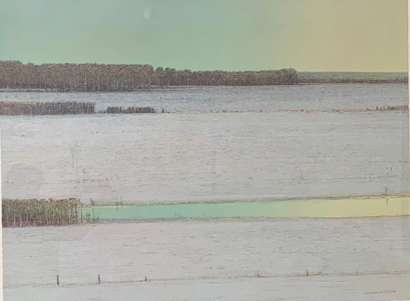 Chatham, lithograph, montana, David Dee Fine Arts