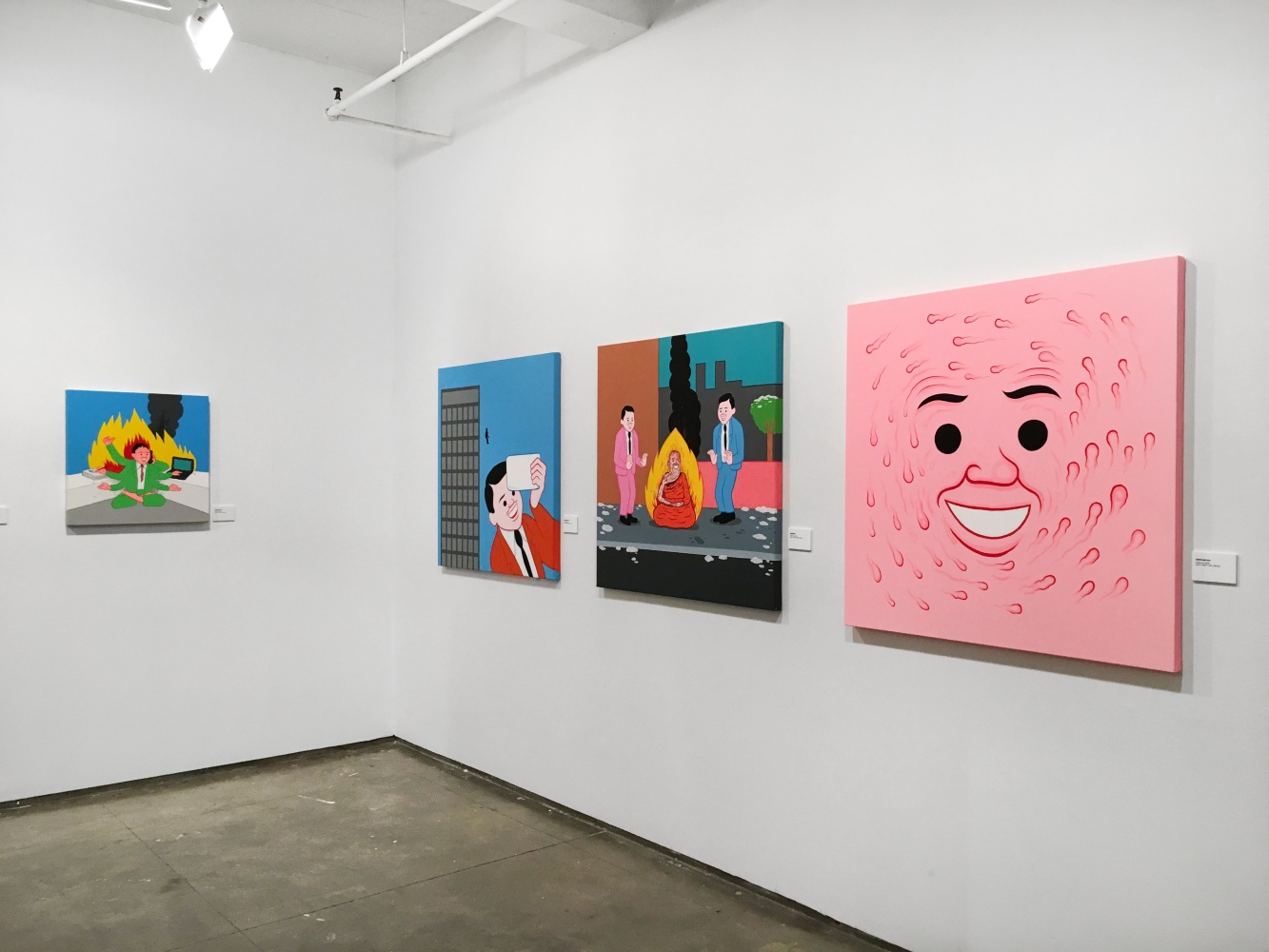 Joan Cornellà: A New York Solo Exhibition, Installation view
