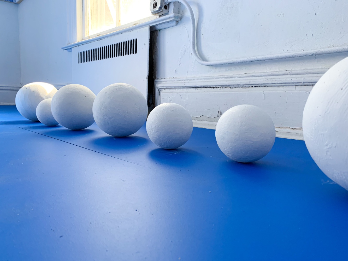 Ana Bidart, Swimming Room, NADA House, 2021. Installation view.