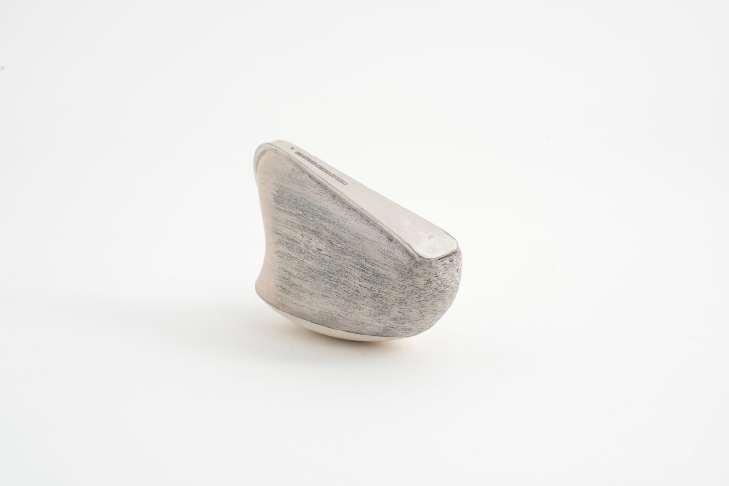 Jonathan Callan Beyond Telepathy and a Spoon. 2018. Paper and metal. 4.25h x 2.75w x 2d in.