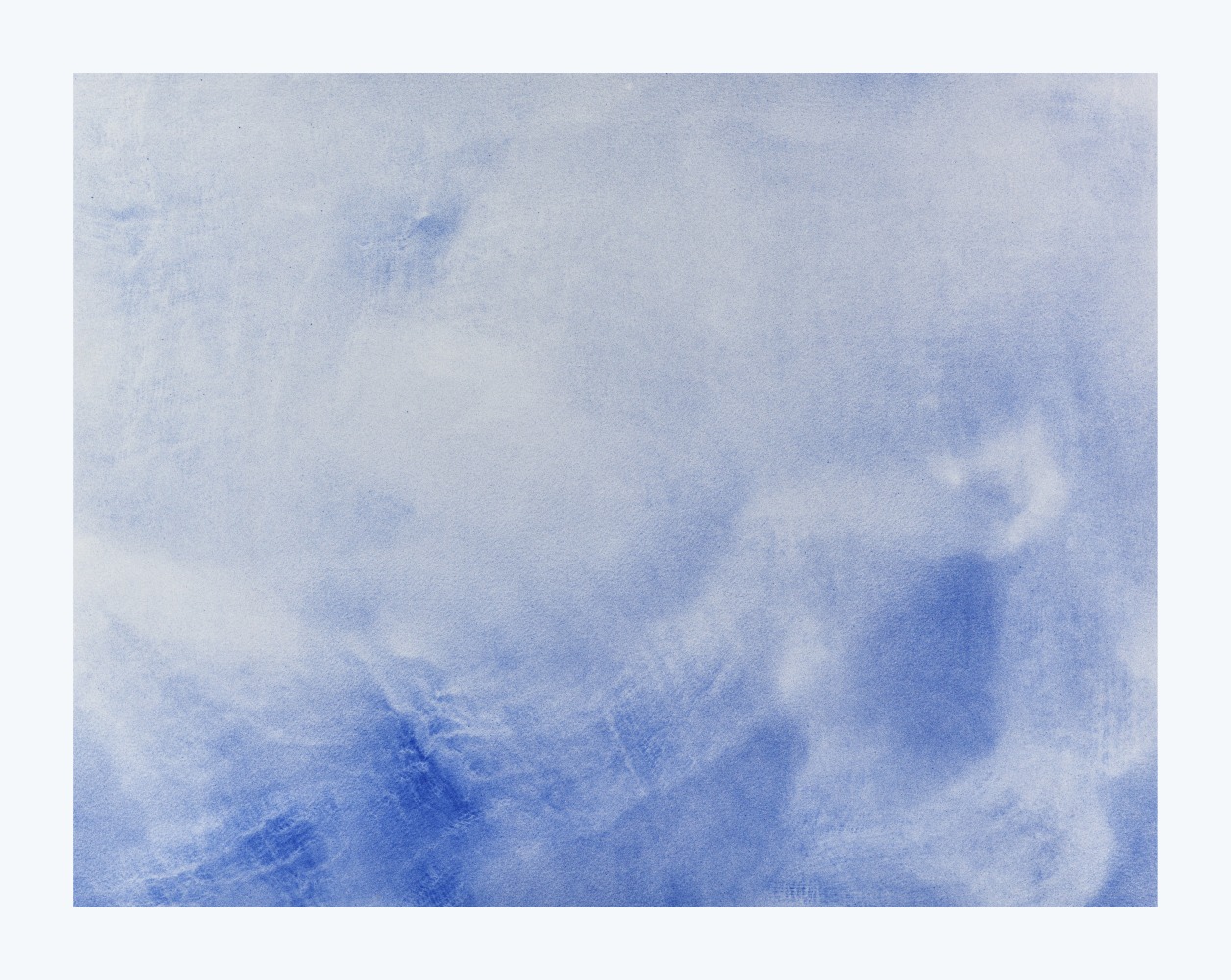 Jonathan Callan, Wave, 2020. Acrylic on paper. 16.54h x 22.05w in.