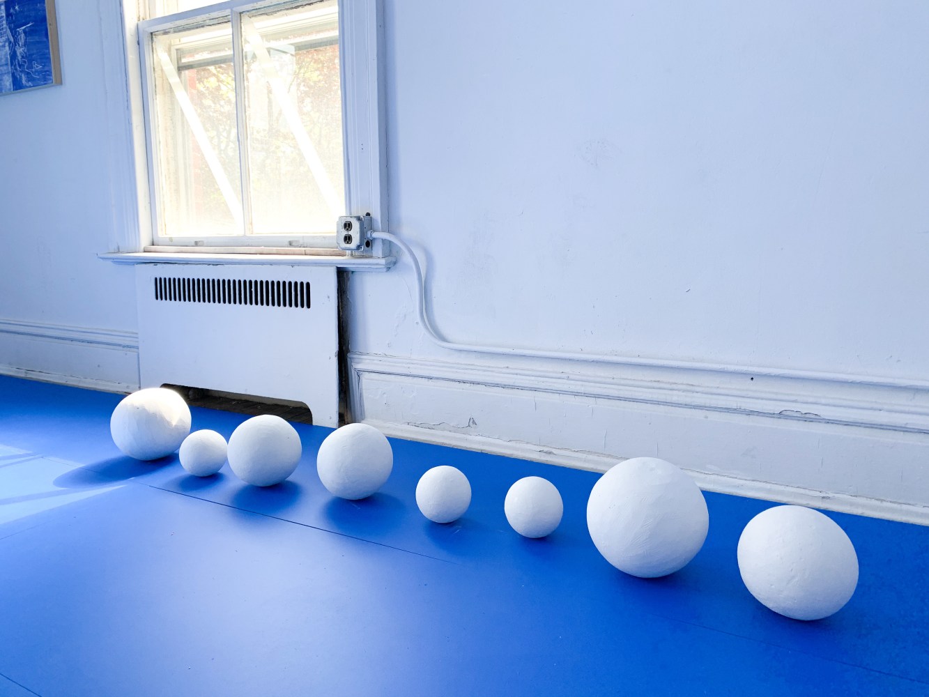 Ana Bidart, Swimming Room, NADA House, 2021. Installation view.