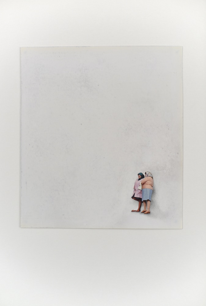 Jonathan Callan, Berlin 1980. Paper and Colored Pencil. 9.65h x 8.66w in.