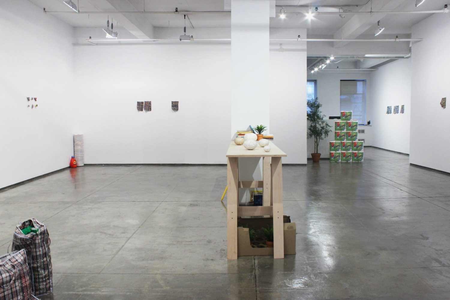 Stefana McClure, Siege of the Flying Mermaids, 2015, Installation view