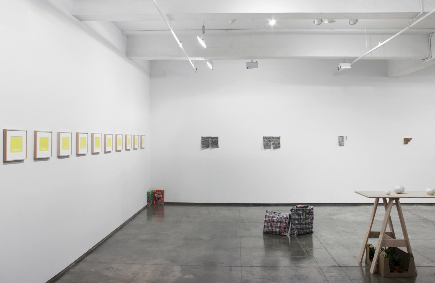 Stefana McClure, Siege of the Flying Mermaids, 2015, Installation view