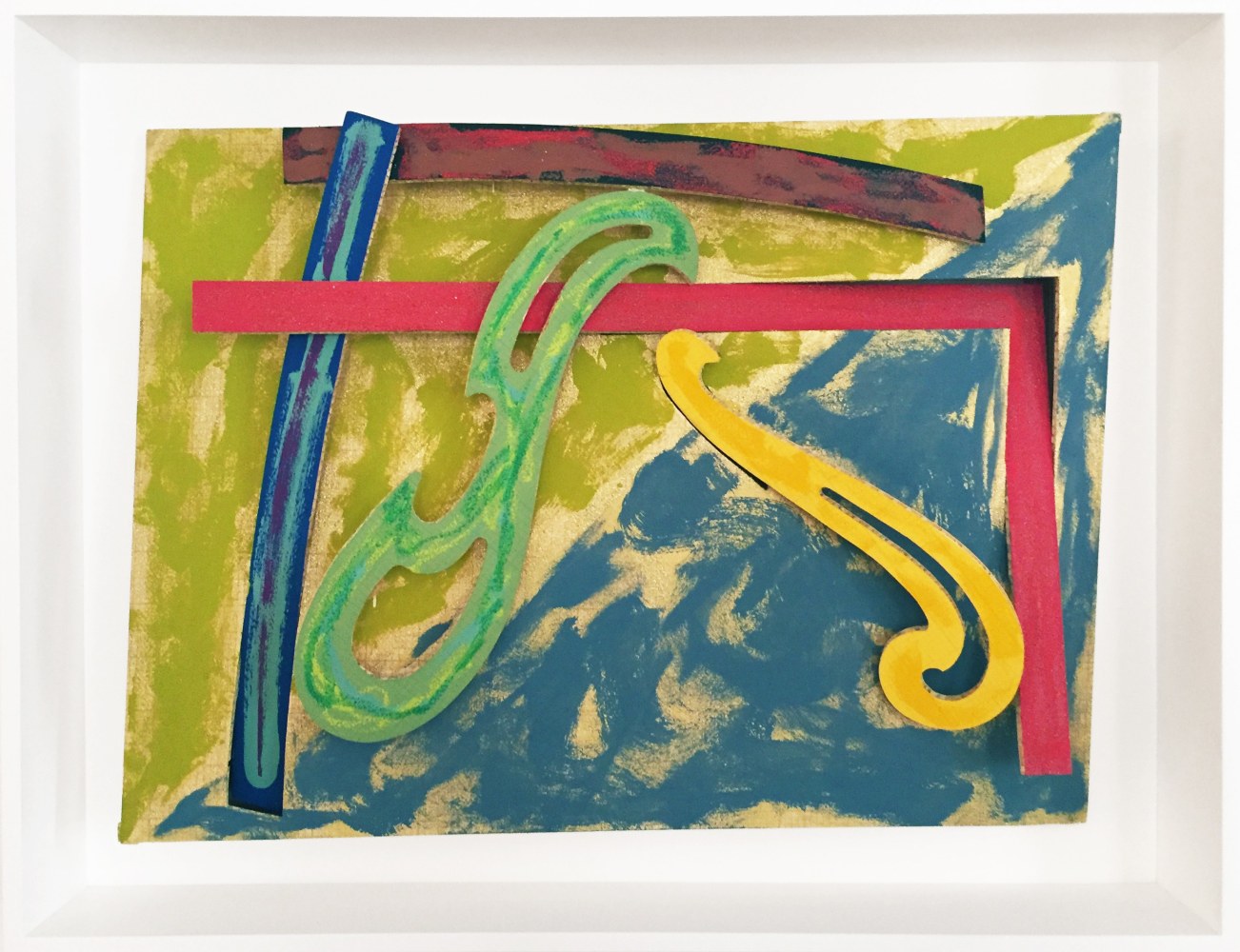 Frank Stella, Green Solitaire, 1977