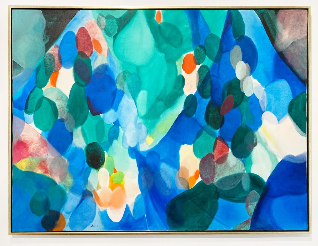 Alice Baber, Axe in the Grove, 1966