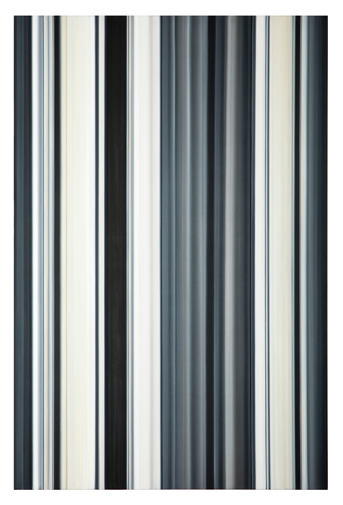 Stripes Nr. 106, 2016, Oil on Canvas