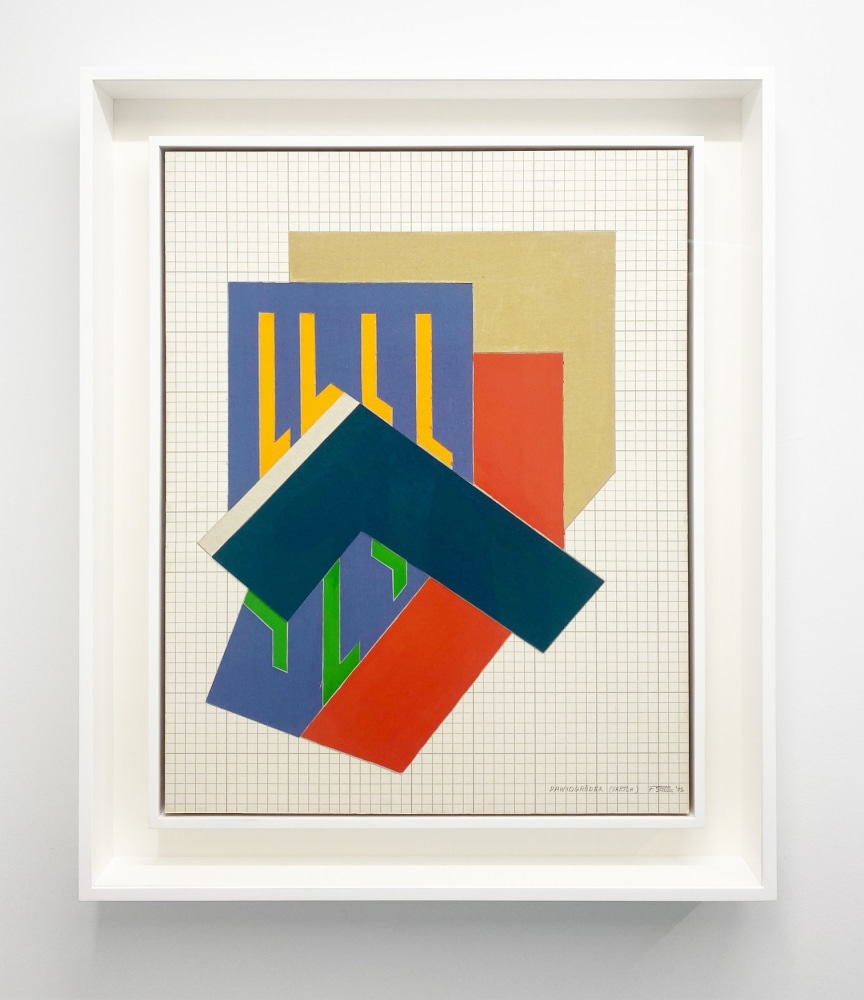 Frank Stella, Dawidgrodek (Sketch), 1972
