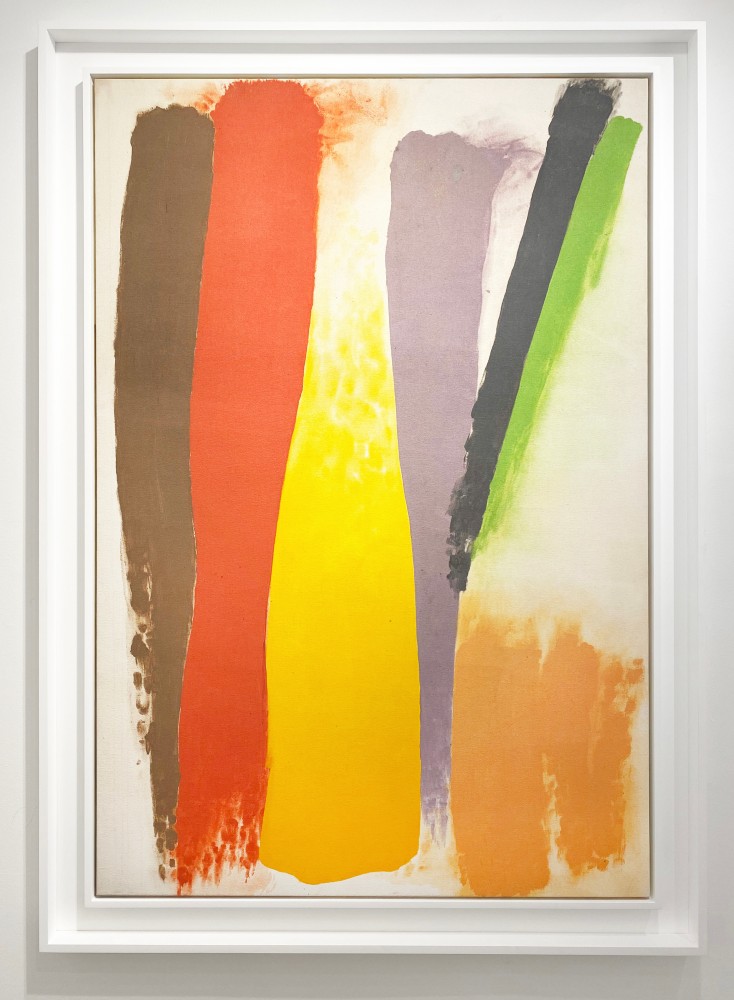 Friedel Dzubas, Center Yellow, 1973