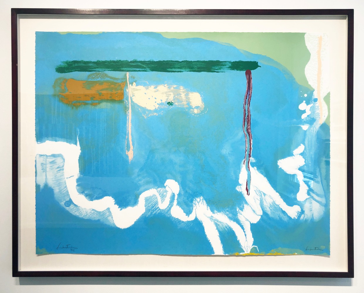 Helen Frankenthaler, Skywriting, 1997
