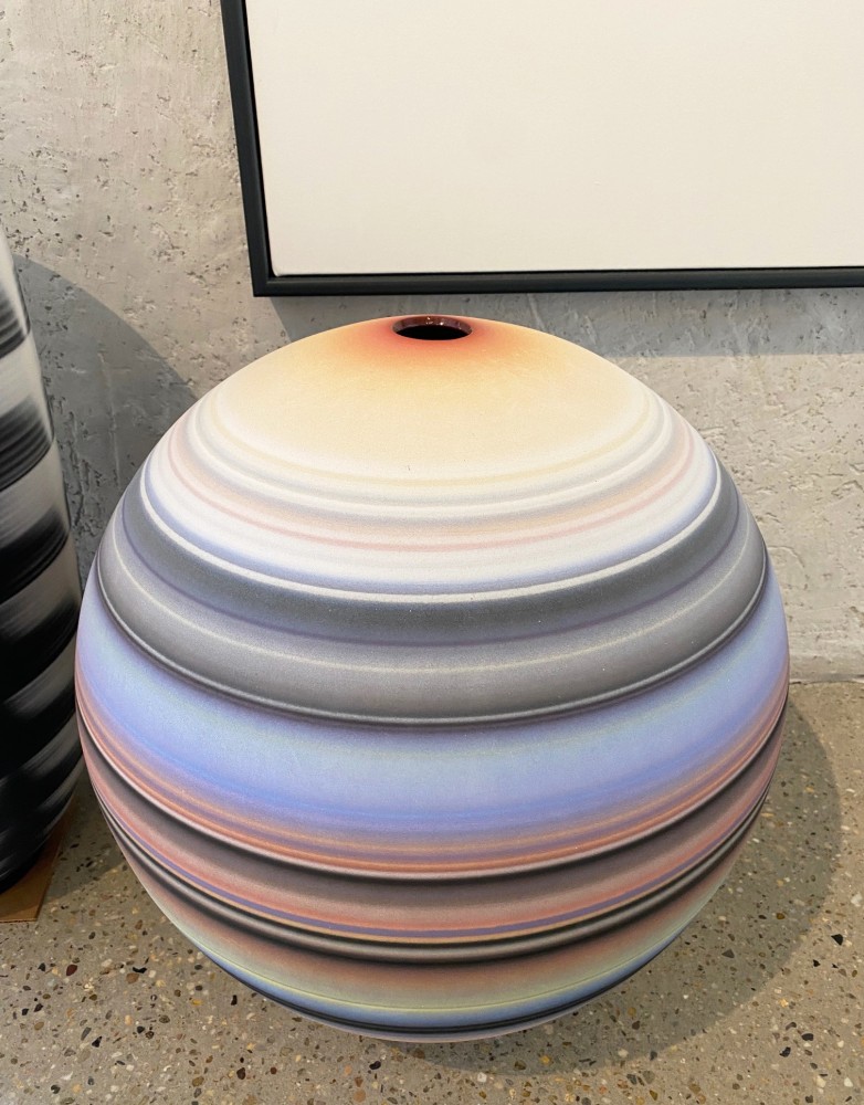 Michael Dickey, Untitled (accretion series), 2022